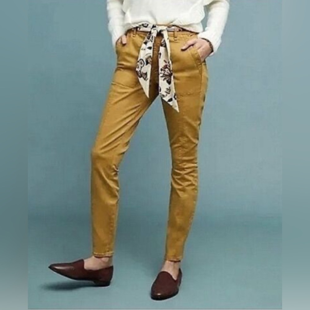 NEW Anthropologie Jefferson Slim Utility Pants